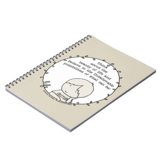 生命美しい ノートブック (左側)