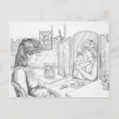 生命脈 ポストカード (正面)