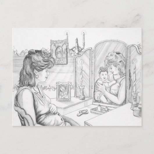 生命脈 ポストカード (正面)