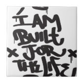 生命落書き タイル (正面)