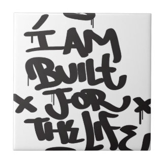 生命落書き タイル