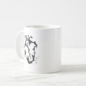 生命解剖ハートの星 コーヒーマグカップ (正面左)