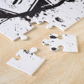 生命解剖ハートの星 ジグソーパズル (側面)