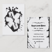 生命解剖ハートの星 名刺 (正面/裏面)