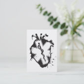 生命解剖ハートの星 名刺 (スタンド正面)