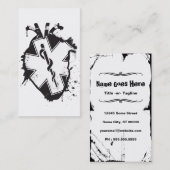 生命解剖ハートの星 名刺 (正面/裏面)