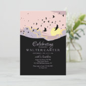 生命記念物の招待状のお祝い 招待状 (スタンド正面)