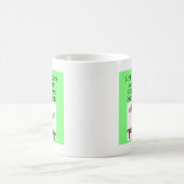 生命跳ねるトランポリンの冗談 コーヒーマグカップ (中央)