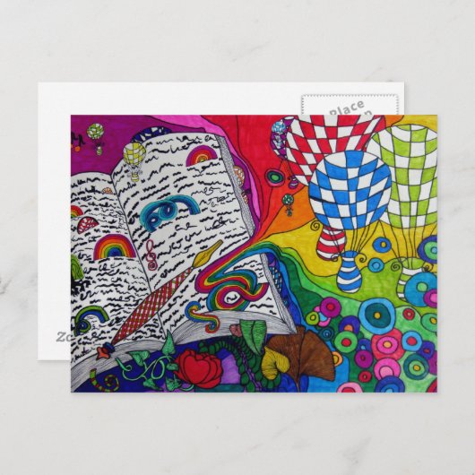 生命郵便はがきの本 ポストカード (正面/裏面)