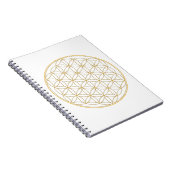生命金ゴールドラインの花 ノートブック (右側)