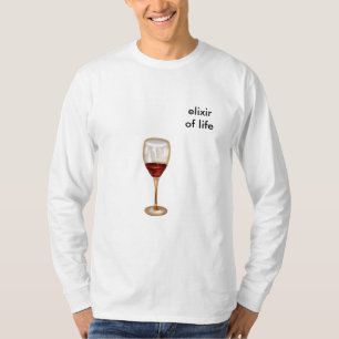 生命長袖のワイシャツのElixis Tシャツ