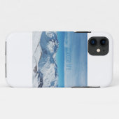 生命雪及び海の写真撮影の芸術のiPhoneの場合を選んで下さい Case-Mate iPhoneケース (裏面(横))