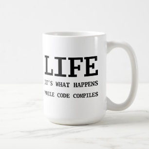 生命 コーヒーマグカップ