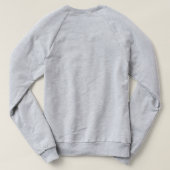 生命… シュナウツァー-暗いスエットシャツ(女性) スウェットシャツ (デザイン裏面)