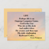 生命 シーズンポストカード (正面/裏面)