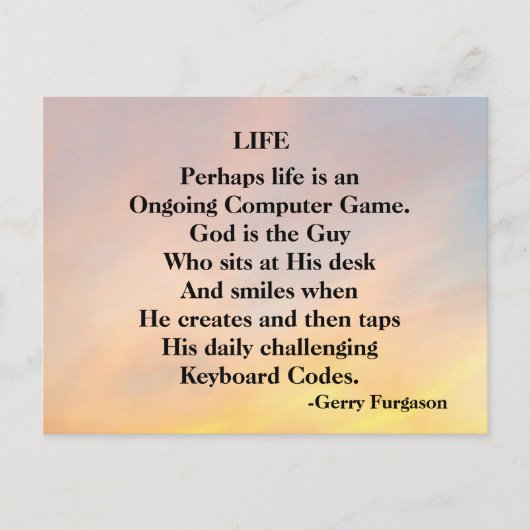 生命 シーズンポストカード (正面)