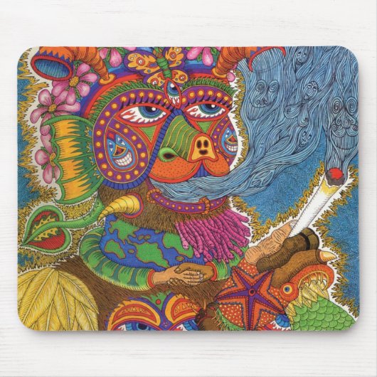 生命 マウスパッド (正面)