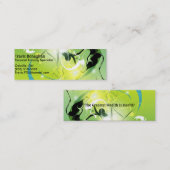 生命、個人的な訓練 スキニー名刺 (正面/裏面)