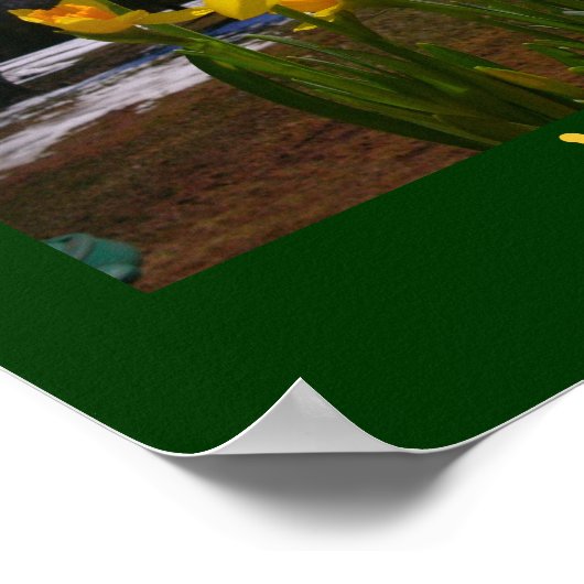 生命/春を祝う ポスター (角)