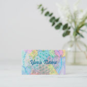 生命/Blume des Lebensの花-ハートを愛して下さい 名刺 (スタンド正面)