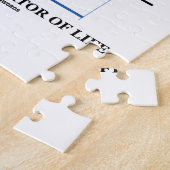 生命(ECG/EKG)の心拍の先行指標 ジグソーパズル (側面)