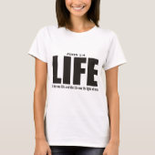 生命 Tシャツ (正面)