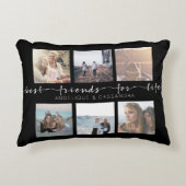 生命Instagramの写真のタイポグラフィのための親友 アクセントクッション (正面)