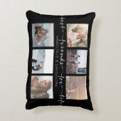 生命Instagramの写真のタイポグラフィのための親友 アクセントクッション (裏面(縦))