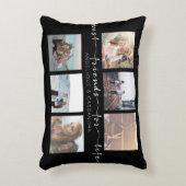 生命Instagramの写真のタイポグラフィのための親友 アクセントクッション (正面(垂直))