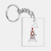 生命KeychainのChoo-Chooの列車 キーホルダー (正面左)