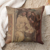 生命oからの景色に対するSt.ベネディクト、 クッション (ブランケット)