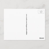 生命Pooper Scooper ポストカード (裏面)