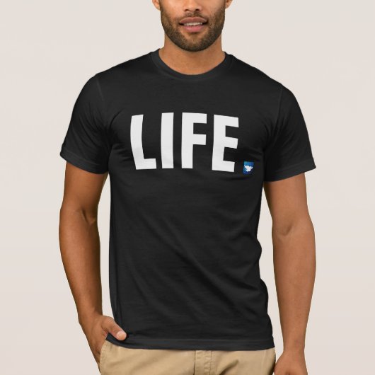 生命Verを守って下さい。 1 Tシャツ (正面)