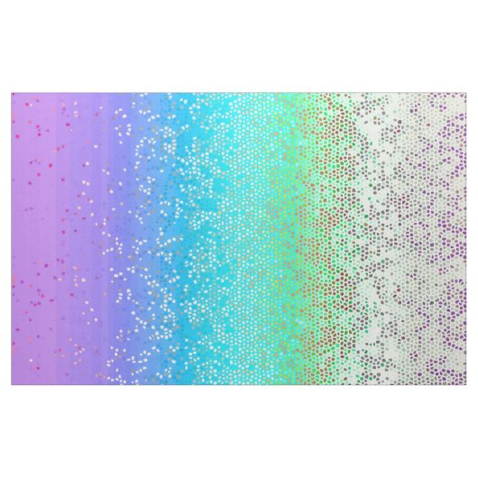 生地のグリッターのスターダスト ファブリック (ヤード)