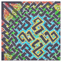 生地のケルト人のPainting~Hidden元の山