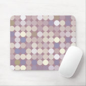 生地の円の抽象的なパターン マウスパッド (マウス)