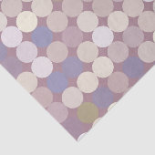 生地の円の抽象的なパターン 薄葉紙 (詳細)