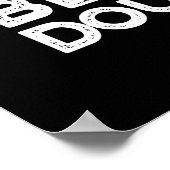 生地の前に私を焼くダークBG ポスター (角)