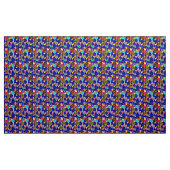 生地の熱帯飲み物のカクテルアルコール水彩画 ファブリック (ヤード)