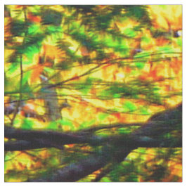 生地の美しい紅葉 ファブリック