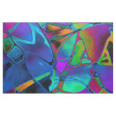 生地の花のフラクタルの芸術 ファブリック (ファットクウォーター)