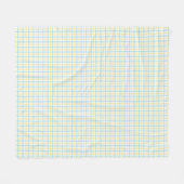 生地の表と裏を示す画像 フリースブランケット (正面(横))
