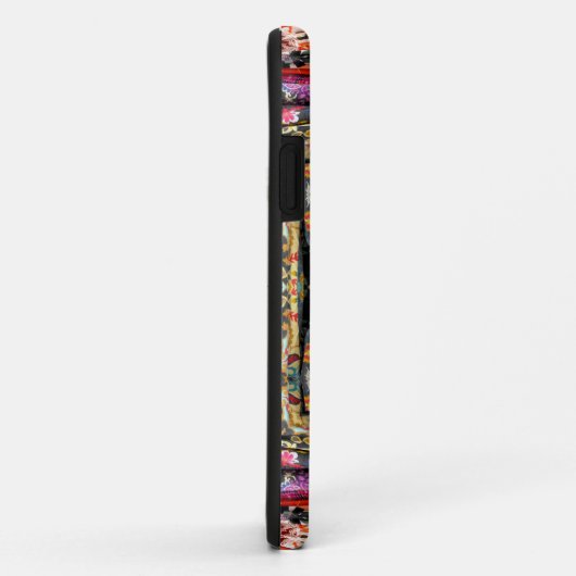 生地の覆い Case-Mate iPhoneケース (裏面/右)