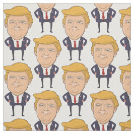生地はドナルド・トランプ大統領とのおもしろいである。 ファブリック