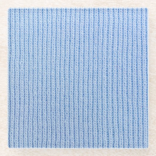 生地ストライプののテクスチ実在ャ、布。 ガラスコースター (正面)