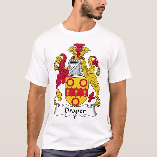 生地屋の家紋 Tシャツ (正面)