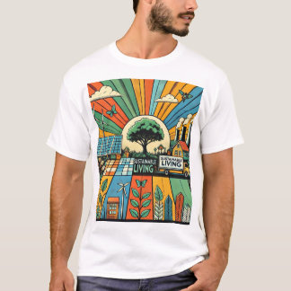 生地球に優し活 Tシャツ