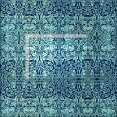 生地花柄ウィリアムMorris 16 ファブリック (タイル)