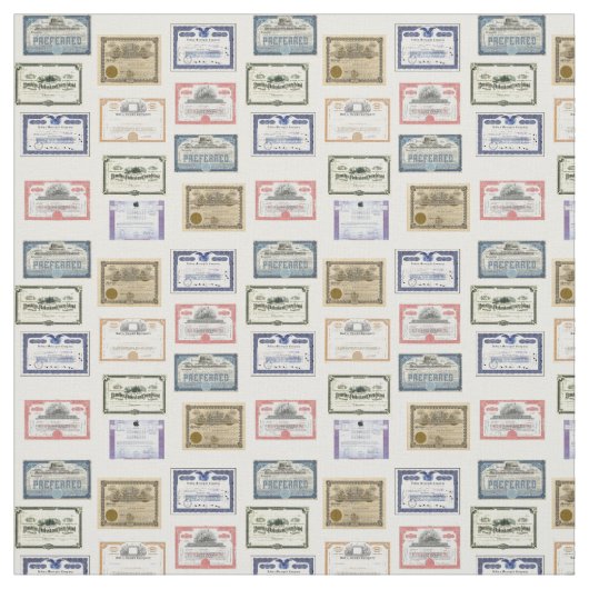 生地-ウォールストリートの市場の証明書 ファブリック (見本)