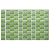 生地-青いボンネット ファブリック (ヤード)